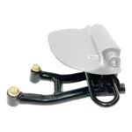 Dhe Best Scooty/Scooter Rear Ladies Footrest Stand/Foot Rest For Left Side Silver&Black Compatible With Vida V1 Plus