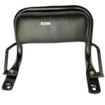 Dhe Best Scooty Style Back Rest Black Cushion Support Pillion Backrest Black Mild Steel Electric Scooter Cushion Backrest Compatible with Ola S1 Pro