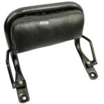 Dhe Best Scooty Style Back Rest Black Cushion Support Pillion Backrest Black Mild Steel Electric Scooter Cushion Backrest Compatible with Ola S1 Pro