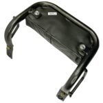 Dhe Best Scooty Style Back Rest Black Cushion Support Pillion Backrest Black Mild Steel Electric Scooter Cushion Backrest Compatible with Ola S1 Pro