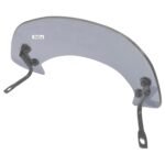 Dhe Best Scooty Visor Windshield/Wind Deflectors with Fittings Black Compatible with Ola S1,S1 Air &S1 pro
