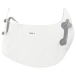Dhe Best Scooty Visor Windshield/Wind Deflectors with Fittings White Compatible with Ola S1,S1 Air&S1 pro