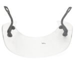 Dhe Best Scooty Visor Windshield/Wind Deflectors with Fittings White Compatible with Ola S1,S1 Air&S1 pro