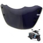 Dhe Best Scooty Windshield Black Visor/Wind Deflectors with Fittings Black Compatible with Dio