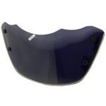 Dhe Best Scooty Windshield Black Visor/Wind Deflectors with Fittings Black Compatible with Dio