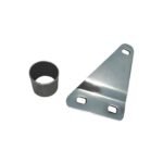 Dhe Best SIL88 Bike Shark Silencer Exhaust with Glasswool Black & Front Chrome for RE Classic 500