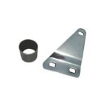 Dhe Best SR-09 Bike Bullet Dolphin Silencer Glass Wool Pollock Shape Along with Glasswool Black with Zed Clamp Bush for RE Thunderbird 500 Model 1