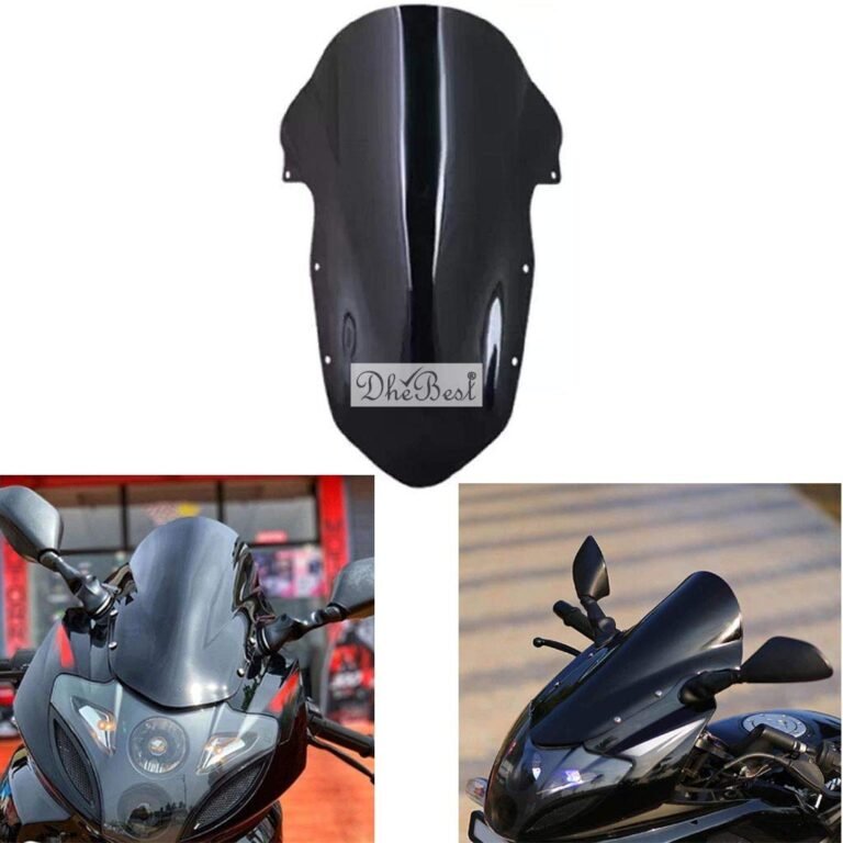 Dhe Best Visor/Windscreen Bike Headlight Visor Black for Bajaj 220 Pulsar