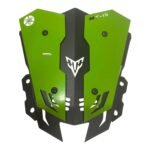 Ozango Metal Visor Windshield Visor/Wind Deflectors Green Suitable for Yamaha MT 15