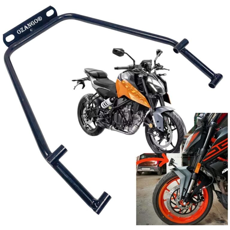 Ozango Motorcycle Premium Front Number Plate Holder/Clamp/Stand Black Compatible For KTM 250 Duke
