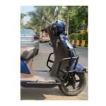 ACCESS 125 CRASH GUARD WITH FRAME SLIDER LAGGUARD FRONT AND REAR CRASH GUARD SUITABLE FOR ACCESS 125 BS6 SCOOTER (SET OF 1)