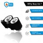 Adjustable Handle Riser for R15 V3 Motorbike | Enhances Comfort and Control | Height Riser Clamp Compatible with R15 (2 Inch)