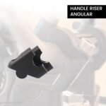 Adjustable Handle Riser for RE Himalayan BS3/BS4/BS6/Scram Motorbike |Enhances Comfort and Control | Height Riser Clamp Compatible with RE Himalayan (Angular)