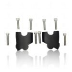 Adjustable Handle Riser for RE Himalayan BS3/BS4/BS6/Scram Motorbike |Enhances Comfort and Control | Height Riser Clamp Compatible with RE Himalayan (Angular)