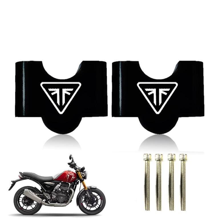 Adjustable Handle Riser for Triumph Motorbike | Height Riser Clamp for Better Comfort & Control | Compatible with Triumph Bikes
