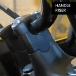 Adjustable Handle Riser for TVS Raider Motorbike | Enhances Comfort and Control | Height Riser Clamp Compatible with TVS Raider
