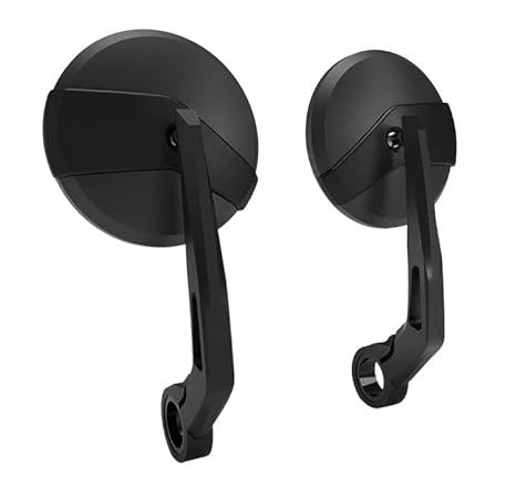 ASH RE Handle Bar End Rear View Mirror for Bikes Classic 350 Thunderbird 350 500 X Continental Gt Interceptor Classic Reborn 350 Meteor 350 Hunter 350 Guerrilla 450 Models...