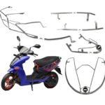 Ather 450 Apex Chrome Body Kit Crash Guard Suitable For Ather 450 Apex Electric Scooter (Full Kit Set)