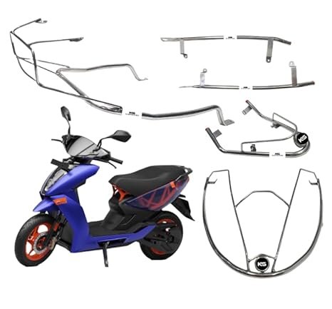 Ather 450 Apex Chrome Body Kit Crash Guard Suitable For Ather 450 Apex Electric Scooter (Full Kit Set)