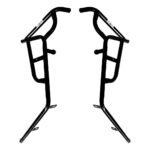 BURGMAN 125 CRASH GUARD WITH FRAME SLIDER LAGGUARD FRONT AND REAR CRASH GUARD SUITABLE FOR BURGMAN 125 BS4, BS6 SCOOTER (SET OF 1)