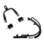 BURGMAN 125 CRASH GUARD WITH FRAME SLIDER LAGGUARD FRONT AND REAR CRASH GUARD SUITABLE FOR BURGMAN 125 BS4, BS6 SCOOTER (SET OF 1)