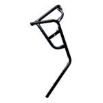 Burgman Street 125 Crash Guard with FIX FOOTREST and Frame Slider LAGGUARD Front and Rear Crash Guard Suitable for Suzuki Burgman Street 125 BS4, BS6 Scooter (Set of 1)