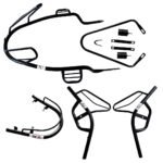 CHETAK 2903 CRASH GUARD WITH FRAME SLIDER LAGGUARD FRONT AND REAR CRASH GUARD SUITABLE FOR CHETAK 2903 ELECTRIC SCOOTER (SET OF 1)