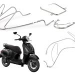 Chetak 3201 Body kit Chrome Crash Guard Suitable For Bajaj Chetak 3201 Electric Scooter (Full Body Kit Set)