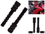 CNC Frame Slider for Yamaha R15 V3 and MT 15 Bikes (Set of 2) (Black)