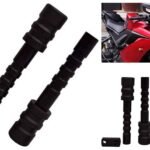 CNC Frame Slider for Yamaha R15 V3 and MT 15 Bikes (Set of 2) (Black)