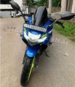 DB Visor Windshield Wind Deflector for Suzuki Gixxer SF 150 250 Dark Black Colour