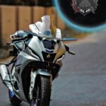 DB Visor Windshield Wind Deflector for Yamaha R15 V4 & R15 M Clear White