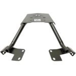 Dhe Best Bike Back Rack Seat Extender Trail Expedition Carrier Black Compatible with Yamaha FZ-S