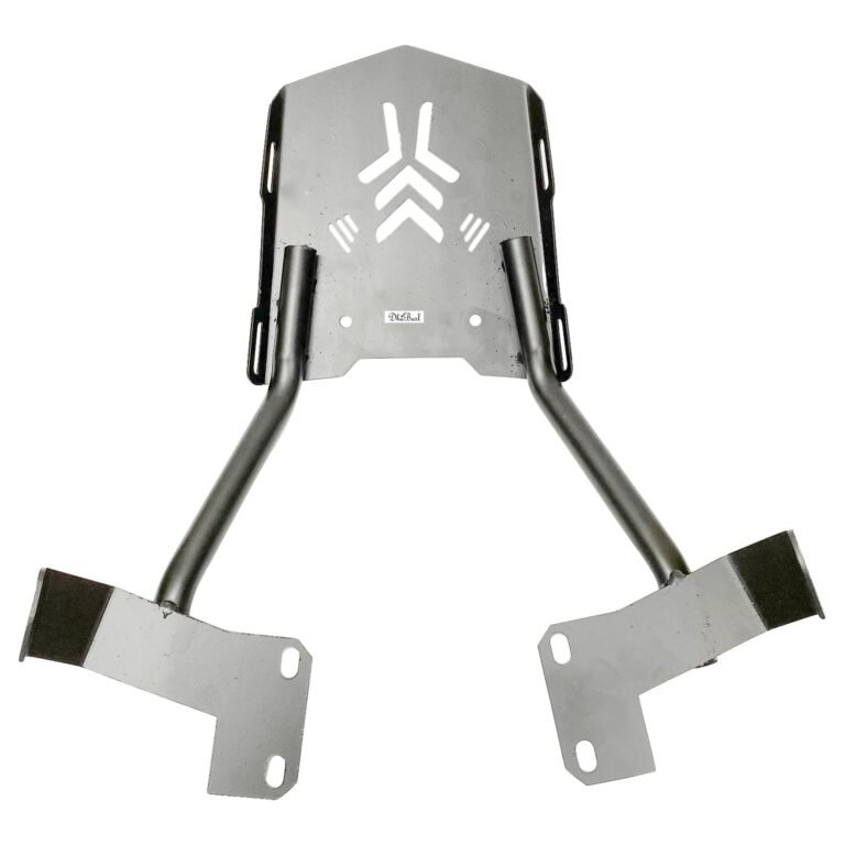 Dhe Best Bike Back Rack Seat Extender Trail Expedition Carrier Black Compatible with Yamaha FZ-S