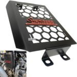 Dhe Best Bike Radiator Guard Super Meteor Radiator Guard Stainless Steel Compatible with Super Meteor 650.