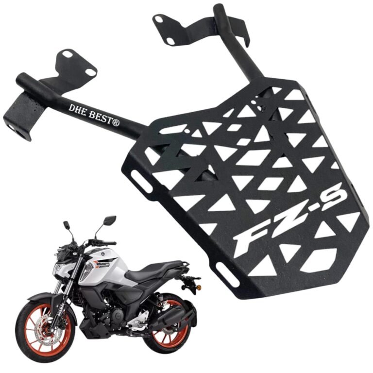 Dhe Best Bike Rear Premium Trail Expedition Top Big Carrier/Luggage Rack Suitable for Yamaha FZS V4
