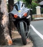 DHE BEST Indonesian Type Full Bubble Visor Windshield Wind Deflector for R15 V1 V2 S Black Colour