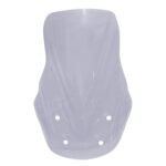 DHE BEST Suzuki Burgman Street 125 DB Visor Windshield Wind Deflector Transparent White Colour