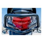 DIO 125 CRASH GUARD WITH FIX FOOTREST FRAME SLIDER LAGGUARD FRONT AND REAR CRASH GUARD SUITABLE FOR DIO 125 BS4, BS6 SCOOTER (SET OF 1)