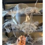 Dominar 250 400 Touring Visor Windshield Wind Deflector White