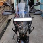 Dominar 250 400 Touring Visor Windshield Wind Deflector White