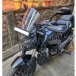 Dominar 250 400 Touring Visor Windshield Wind Deflector White