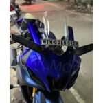Full Bubble Visor Windshield Indonesian Type for Yamaha R15 V4 & R15 M Transparent White