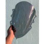 Full Bubble Visor Windshield Wind Deflector Indonesian Type for Yamaha R15 V4 & R15 M (Smoke Black)