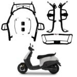 GEN 3 OLA S1X, S1X PLUS CRASH GUARD WITH FOOTREST AND FRAME SLIDER LAGGUARD FRONT AND REAR CRASH GUARD SUITABLE FOR GENERATION 3 OLA S1X, S1X PLUS ELECTRIC SCOOTER (SET OF 1)