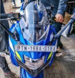 Gixxer SF 150 & SF 250 DB Visor Windshield Wind Deflector Transparent White