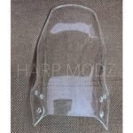 Hero XPULSE 200 Rally Visor Wind Deflector WINDSCREEN Clear White 2.0