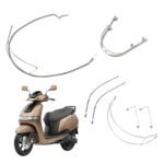 IQube ST Body Kit Chrome Crash Guard Suitable For TVS IQube st Electric Scooter (Full Body kit Set)