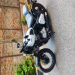 Jawa 42 Bobber Motorcycle Back Seat | Premium Leatherette Pillion Seat for Bike | Comfortable Cushion | Includes Footrest for Added Comfort | Easy Installation | Grey