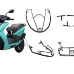 KSHEERI Ather 450s Black Crash Guard Full Body Kit Suitable For Ather 450s Electric Scooter (Set Of 1)